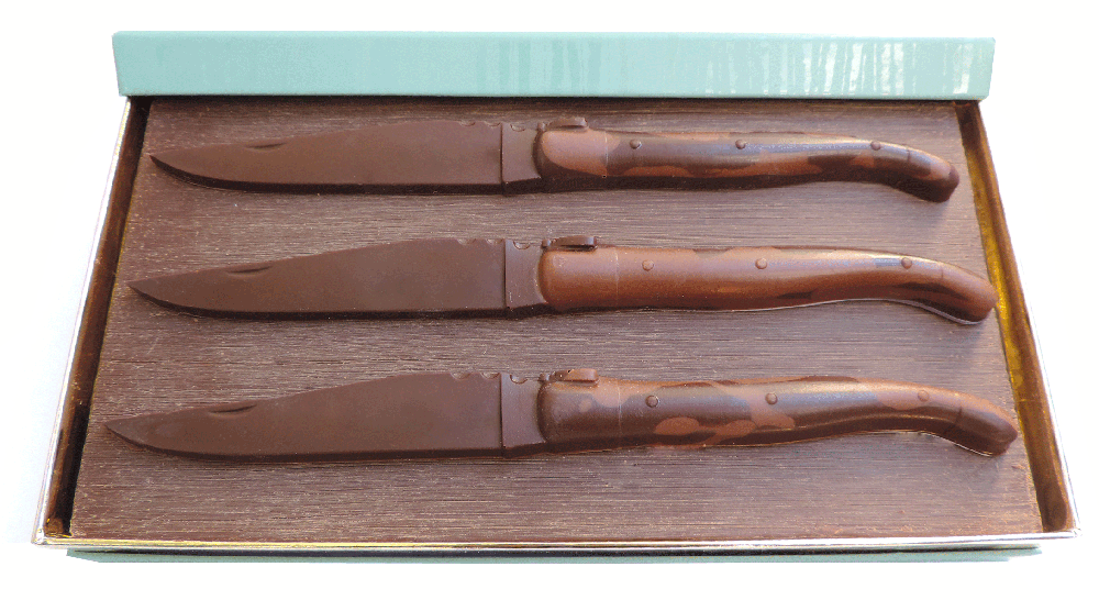 moulage en chocolat